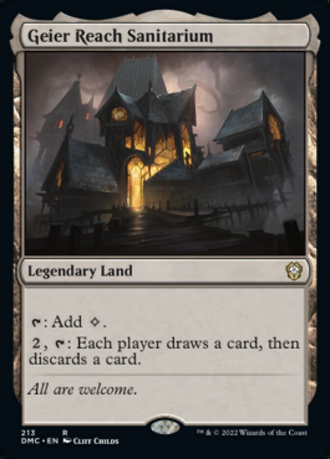 Geier Reach Sanitarium [Dominaria United Commander] | Gam3 Escape