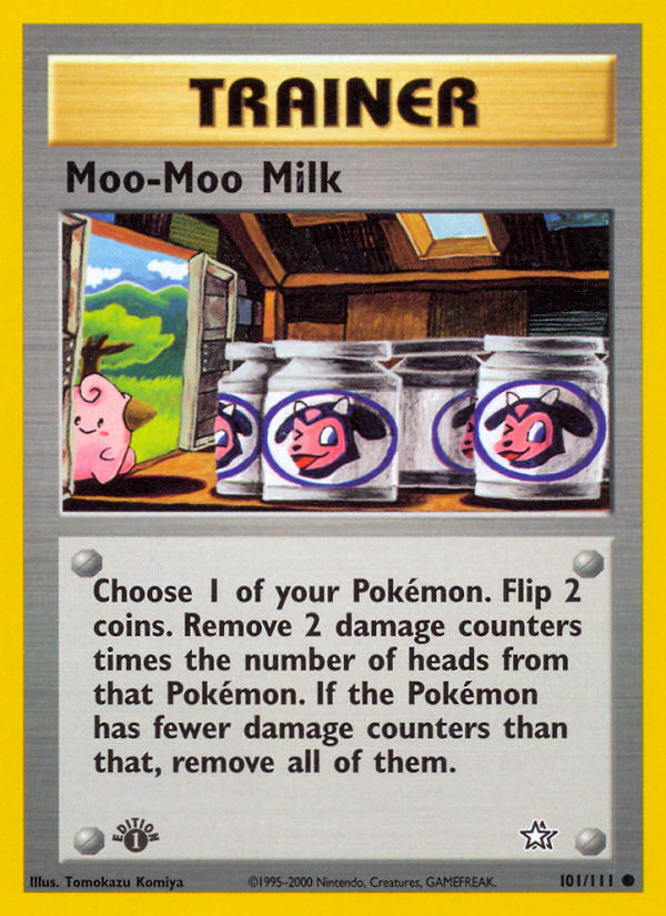 Moo-Moo Milk (101/111) [Neo Genesis 1st Edition] | Gam3 Escape