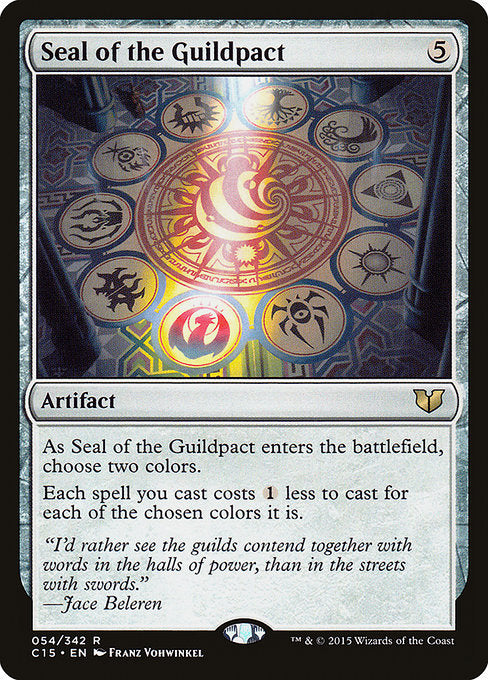 Seal of the Guildpact [Commander 2015] | Gam3 Escape