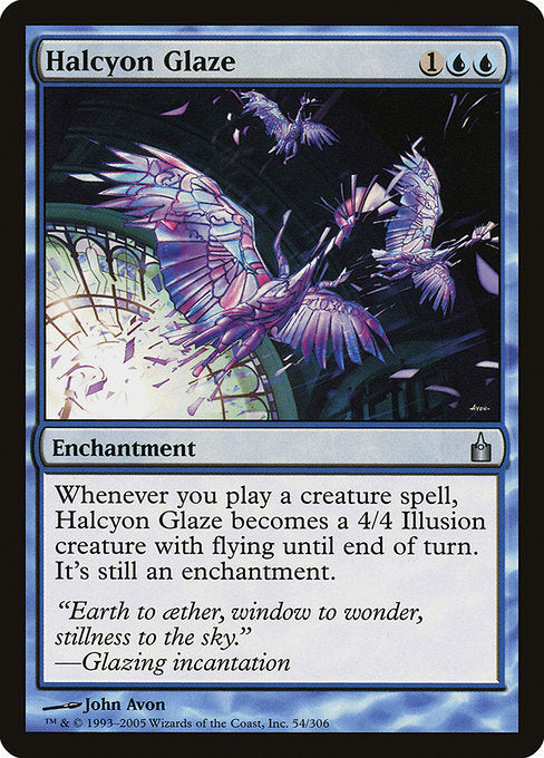 Halcyon Glaze [Ravnica: City of Guilds] | Gam3 Escape