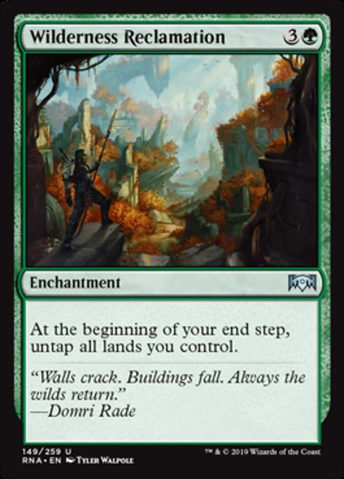 Wilderness Reclamation [Ravnica Allegiance] | Gam3 Escape