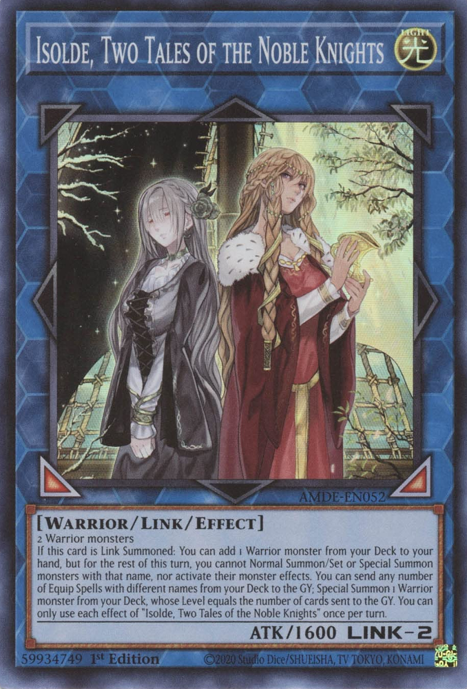 Isolde, Two Tales of the Noble Knights [AMDE-EN052] Super Rare | Gam3 Escape