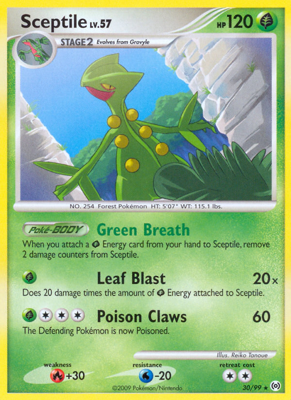 Sceptile (30/99) [Platinum: Arceus] | Gam3 Escape