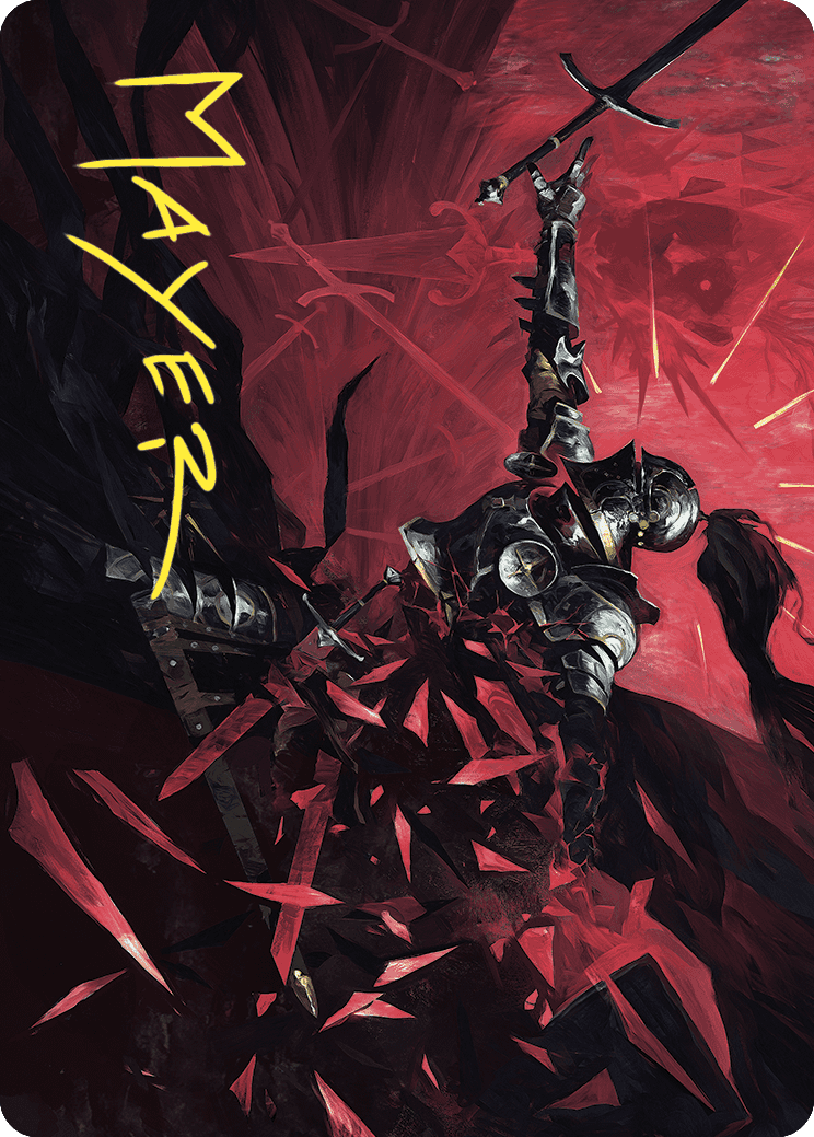 Shatter the Oath Art Card (Gold-Stamped Signature) [Wilds of Eldraine Art Series] | Gam3 Escape