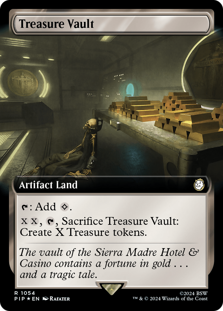 Treasure Vault (Extended Art) (Surge Foil) [Fallout] | Gam3 Escape