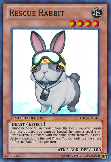 Rescue Rabbit [CT09-EN015] Super Rare | Gam3 Escape