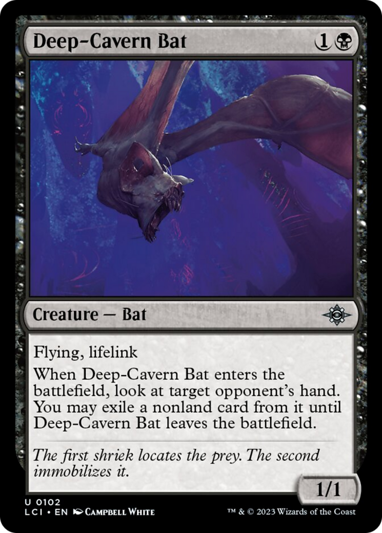 Deep-Cavern Bat [The Lost Caverns of Ixalan] | Gam3 Escape
