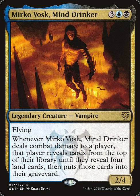 Mirko Vosk, Mind Drinker [GRN Guild Kit] | Gam3 Escape