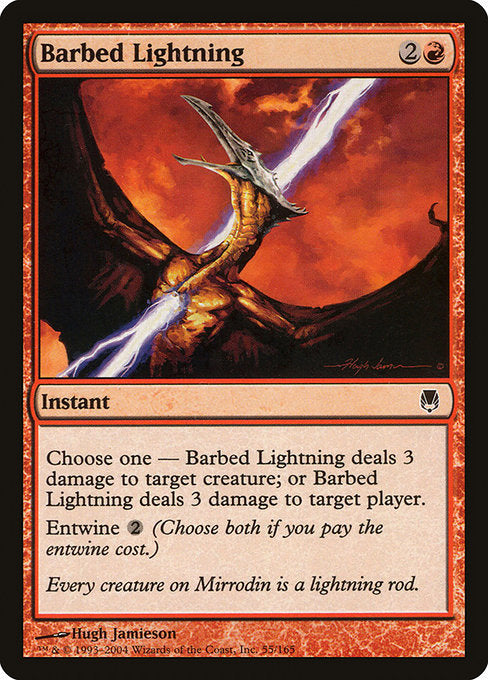 Barbed Lightning [Darksteel] | Gam3 Escape