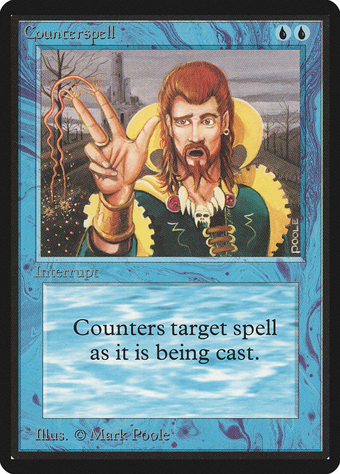 Counterspell [Limited Edition Beta] | Gam3 Escape