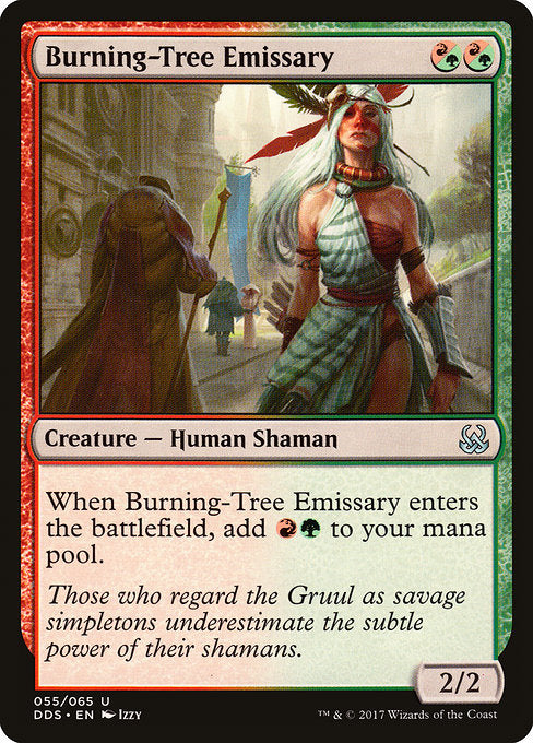 Burning-Tree Emissary [Duel Decks: Mind vs. Might] | Gam3 Escape