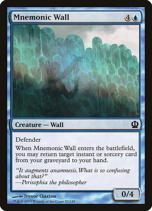 Mnemonic Wall [Theros] | Gam3 Escape