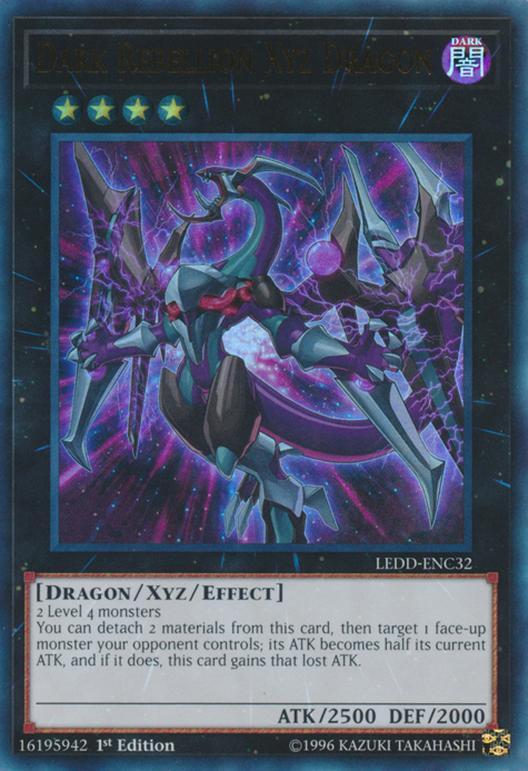 Dark Rebellion Xyz Dragon [LEDD-ENC32] Ultra Rare | Gam3 Escape