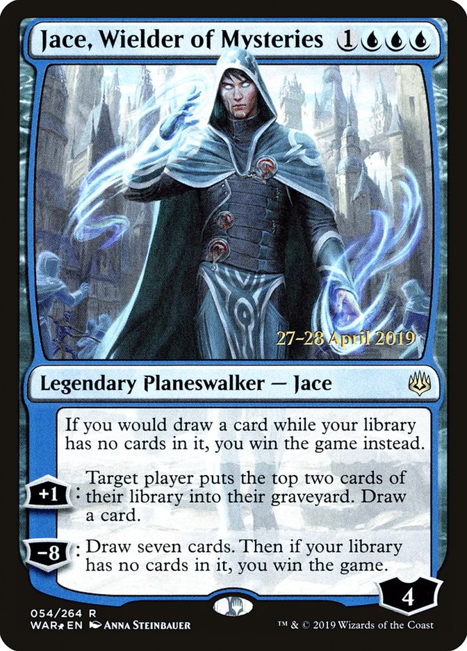 Jace, Wielder of Mysteries  [War of the Spark Prerelease Promos] | Gam3 Escape
