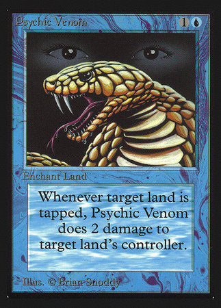 Psychic Venom (IE) [Intl. Collectors’ Edition] | Gam3 Escape