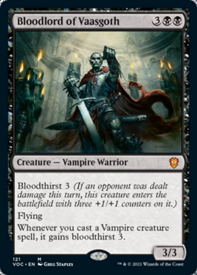 Bloodlord of Vaasgoth [Innistrad: Crimson Vow Commander] | Gam3 Escape