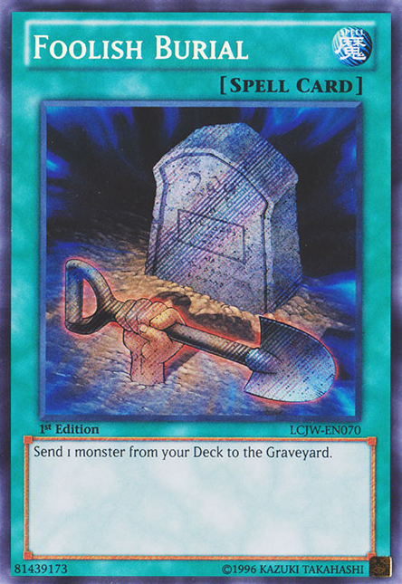 Foolish Burial [LCJW-EN070] Secret Rare | Gam3 Escape