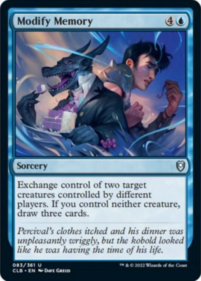 Modify Memory [Commander Legends: Battle for Baldur's Gate] | Gam3 Escape