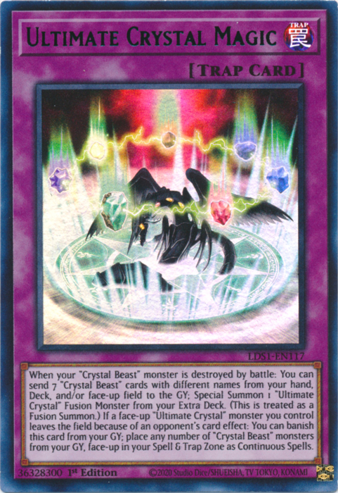 Ultimate Crystal Magic (Green) [LDS1-EN117] Ultra Rare | Gam3 Escape