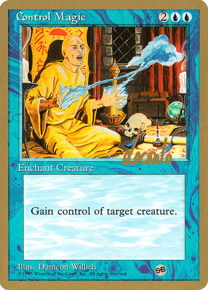 Control Magic (Michael Loconto) (SB) [Pro Tour Collector Set] | Gam3 Escape