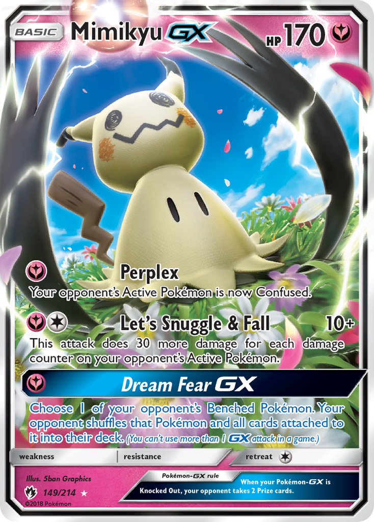 Mimikyu GX (149/214) [Sun & Moon: Lost Thunder] | Gam3 Escape