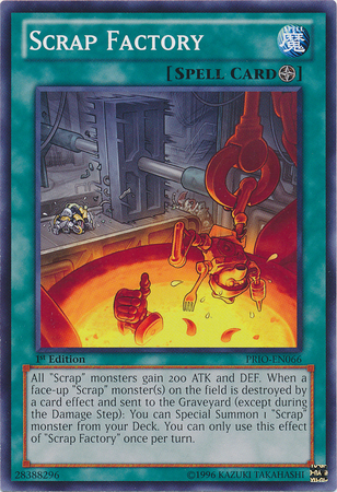 Scrap Factory [PRIO-EN066] Common | Gam3 Escape