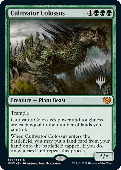 Cultivator Colossus (Promo Pack) [Innistrad: Crimson Vow Promos] | Gam3 Escape