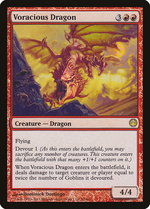 Voracious Dragon [Duel Decks: Knights vs. Dragons] | Gam3 Escape