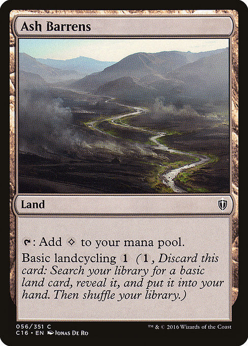 Ash Barrens [Commander 2016] | Gam3 Escape