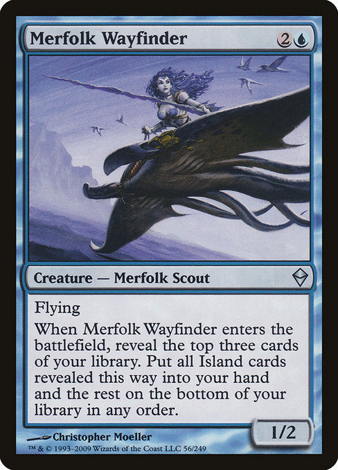 Merfolk Wayfinder [Zendikar] | Gam3 Escape