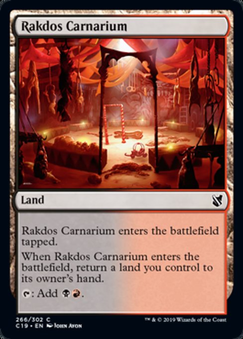 Rakdos Carnarium [Commander 2019] | Gam3 Escape