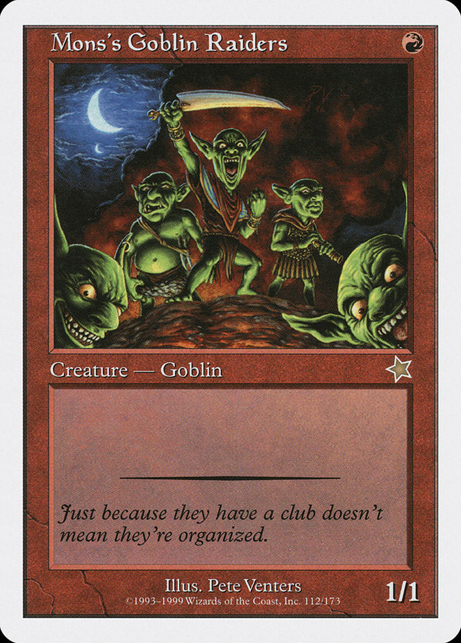 Mons's Goblin Raiders [Starter 1999] | Gam3 Escape