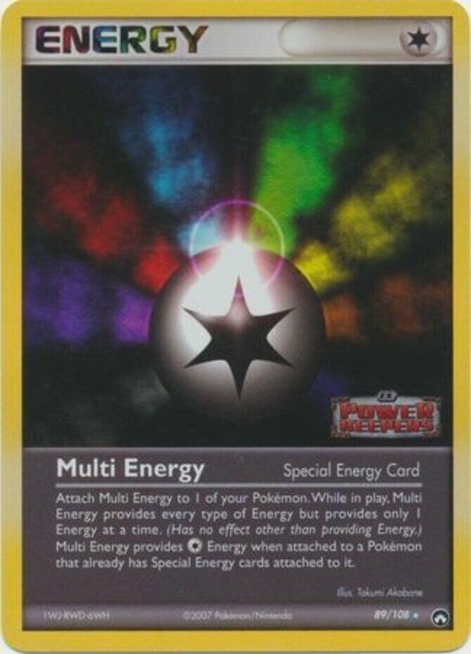 Multi Energy (89/108) (Stamped) [EX: Power Keepers] | Gam3 Escape