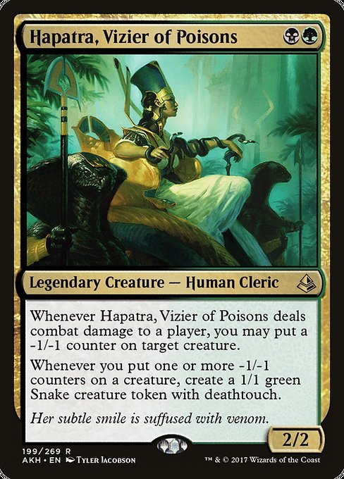 Hapatra, Vizier of Poisons [Amonkhet] | Gam3 Escape