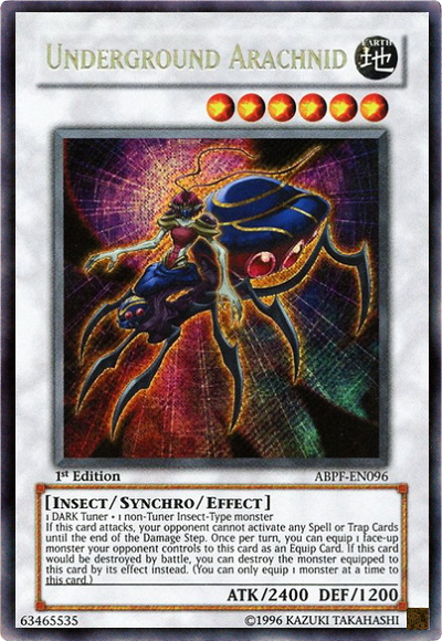 Underground Arachnid [ABPF-EN096] Secret Rare | Gam3 Escape