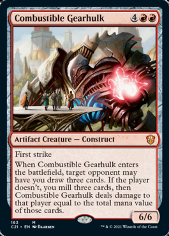 Combustible Gearhulk [Commander 2021] | Gam3 Escape