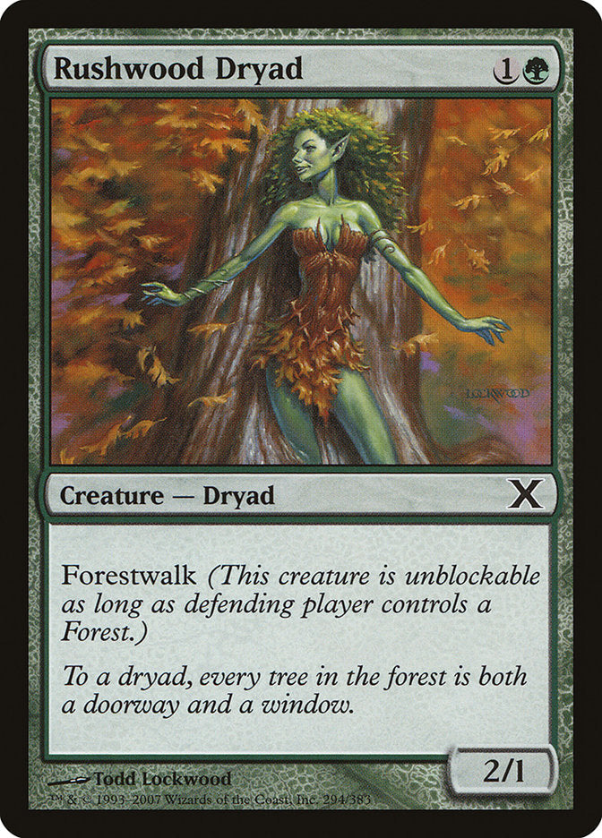 Rushwood Dryad [Tenth Edition] | Gam3 Escape