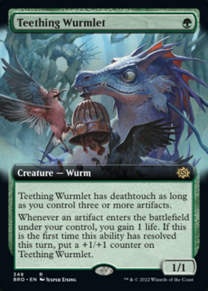 Teething Wurmlet (Extended Art) [The Brothers' War] | Gam3 Escape