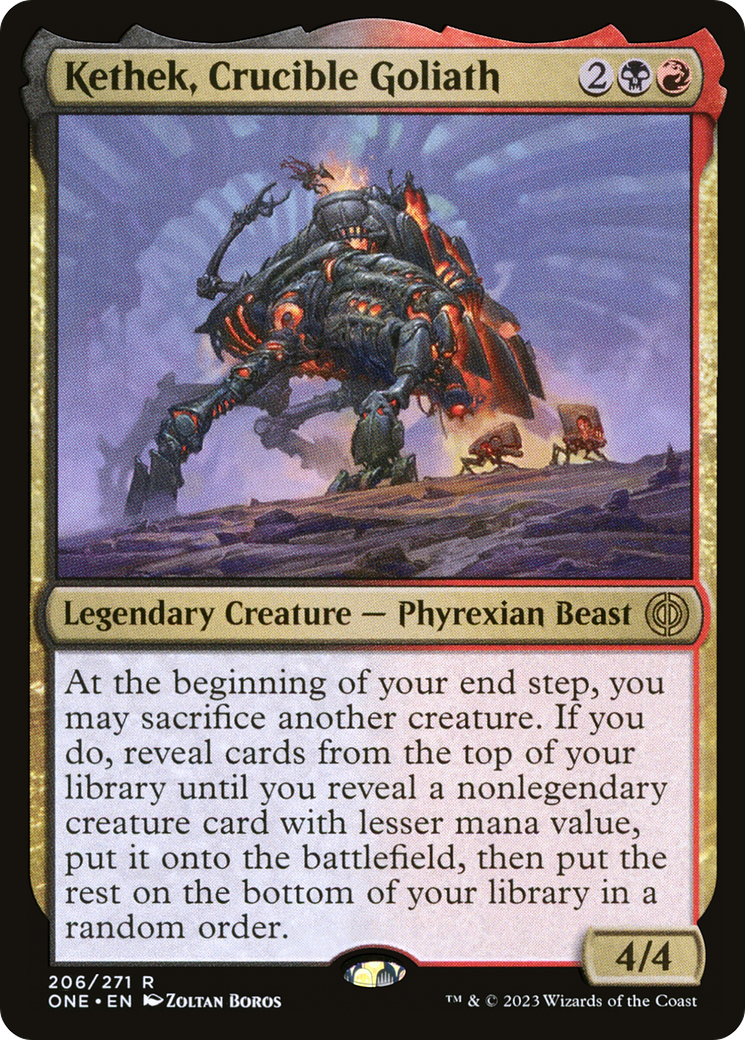 Kethek, Crucible Goliath [Phyrexia: All Will Be One] | Gam3 Escape