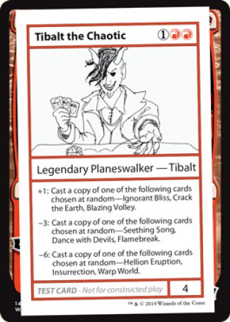 Tibalt the Chaotic (2021 Edition) [Mystery Booster Playtest Cards] | Gam3 Escape
