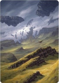 Plains 3 Art Card [Zendikar Rising Art Series] | Gam3 Escape