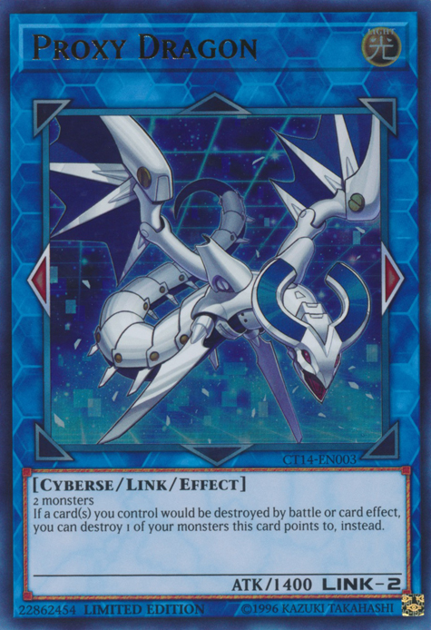 Proxy Dragon [CT14-EN003] Ultra Rare | Gam3 Escape