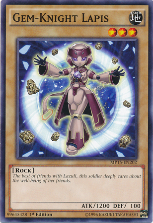 Gem-Knight Lapis [MP15-EN202] Common | Gam3 Escape
