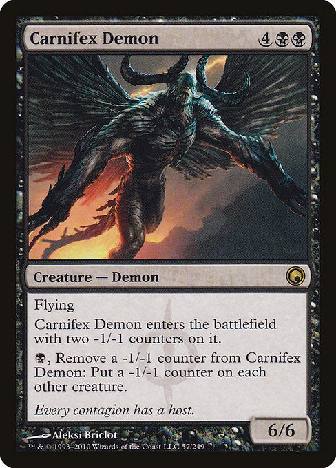 Carnifex Demon [Scars of Mirrodin] | Gam3 Escape