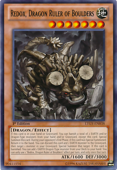 Redox, Dragon Ruler of Boulders [LTGY-EN038] Rare | Gam3 Escape