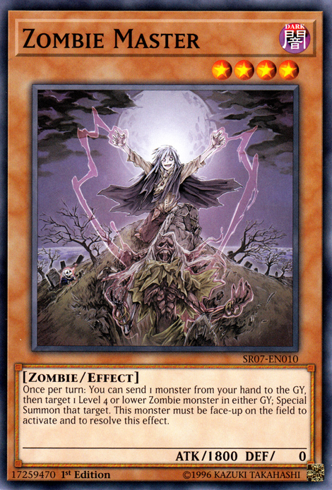 Zombie Master [SR07-EN010] Common | Gam3 Escape