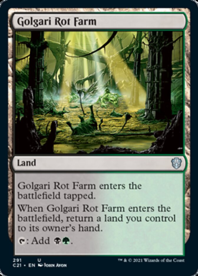 Golgari Rot Farm [Commander 2021] | Gam3 Escape