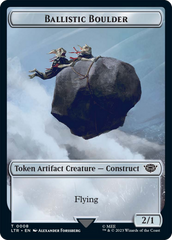Ballistic Boulder // Food Token (10) Double-Sided Token [The Lord of the Rings: Tales of Middle-Earth Tokens] | Gam3 Escape