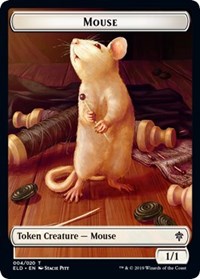 Mouse // Food (17) Double-sided Token [Throne of Eldraine Tokens] | Gam3 Escape