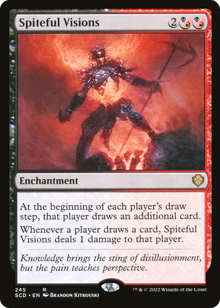Spiteful Visions [Starter Commander Decks] | Gam3 Escape
